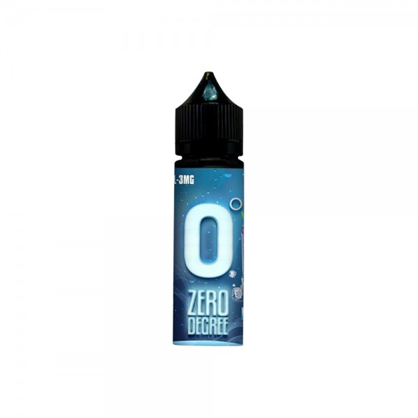 Zero Degree Premium PG+VG E-liquid E-juice 60ml(Mint-Lime, 6mg/ml)