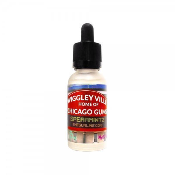 Wiggley Ville Premium VG E-liquid E-juice 60ml(0mg/ml, Spearmintz)