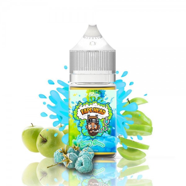 Vape Heads Premium VG E-liquid E-juice 30ml(25mg/ml, Salt Smurf Sauce)