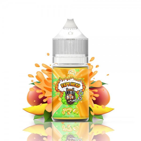 Vape Heads Premium VG E-liquid E-juice 30ml(25mg/ml, Salt Mang O's)