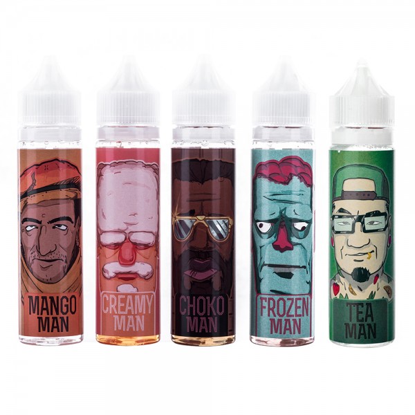 The Men's Club Premium PG+VG E-liquid E-juice 60ml(3mg/ml, Samura Man)