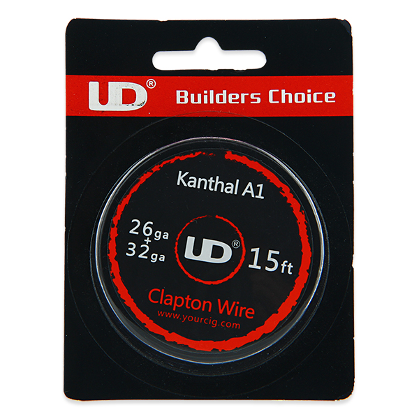UD Atomizer DIY Clapton Roll Wire (KA1 26GA+32GA) 15ft(Default)