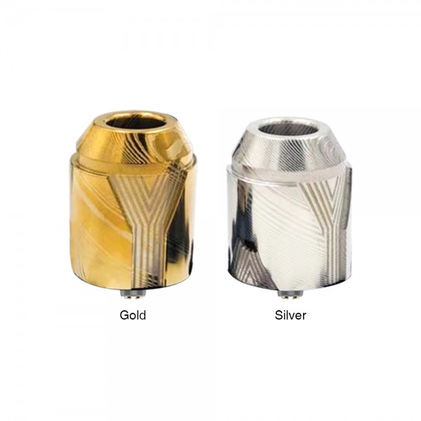 AFK STUDIO THE WHITE WALKERS RDA (Damascus Steel)(Silver)