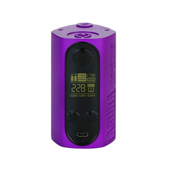 Hugo Vapor Asura 228W 2-in-1 TC Box & Squonk MOD(Purple)