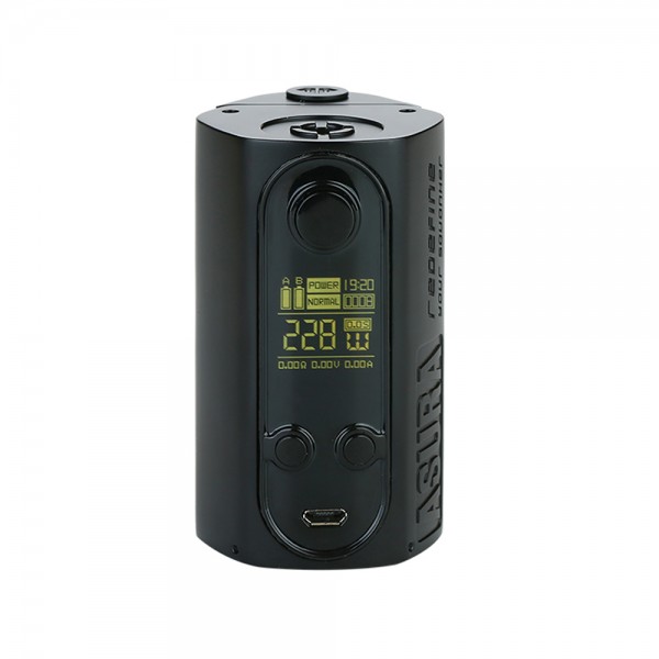 Hugo Vapor Asura 228W 2-in-1 TC Box & Squonk MOD(Black)