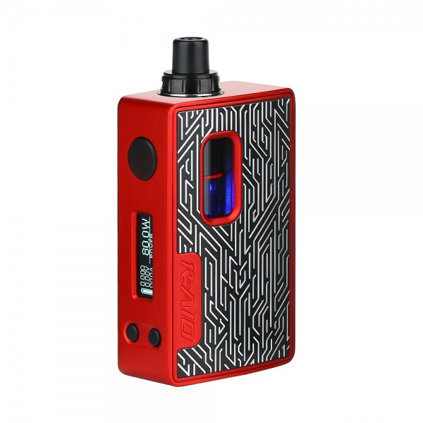 Hotcig R-AIO 80W TC Kit(Red)