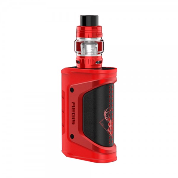 Geekvape Aegis Legend 200W TC Kit with Alpha Tank(X'mas Red & Black, 4ml Special Standard Edition)