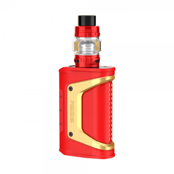 Geekvape Aegis Legend 200W TC Kit with Alpha Tank(X'mas Red & Gold, 4ml Special Standard Edition)