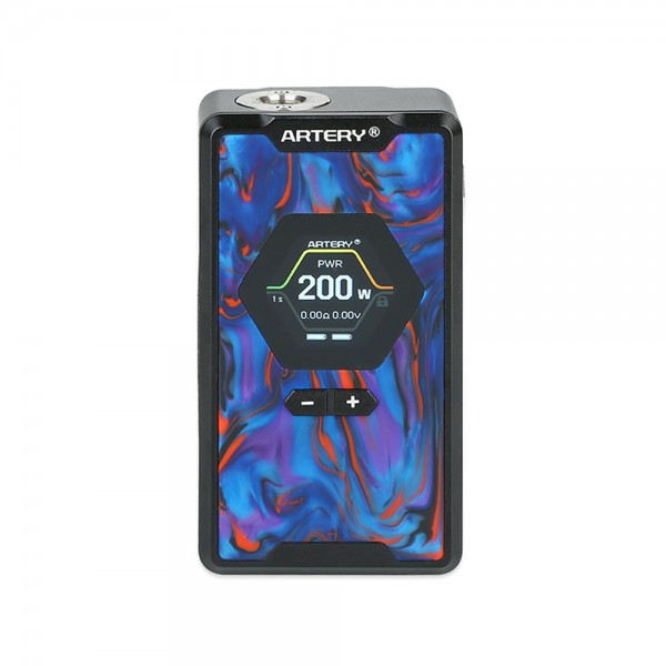 Artery Hive 200 TC Box MOD (Blue Resin, Standard Version)